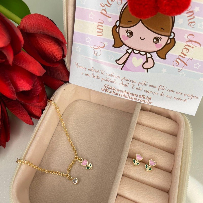 CONJUNTO INFANTIL TULIPINHA