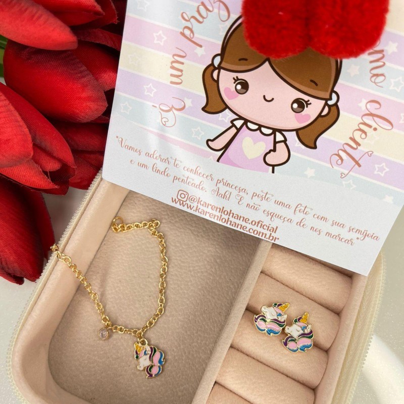 CONJUNTO INFANTIL UNICORNIO