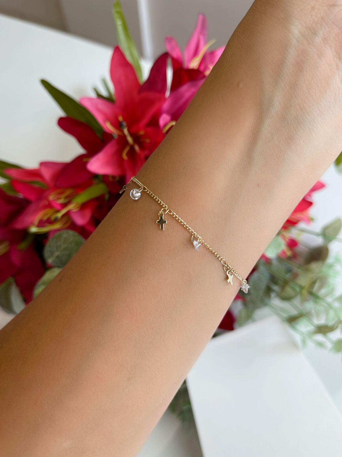 PULSEIRA CRUZ ZIRCONIA