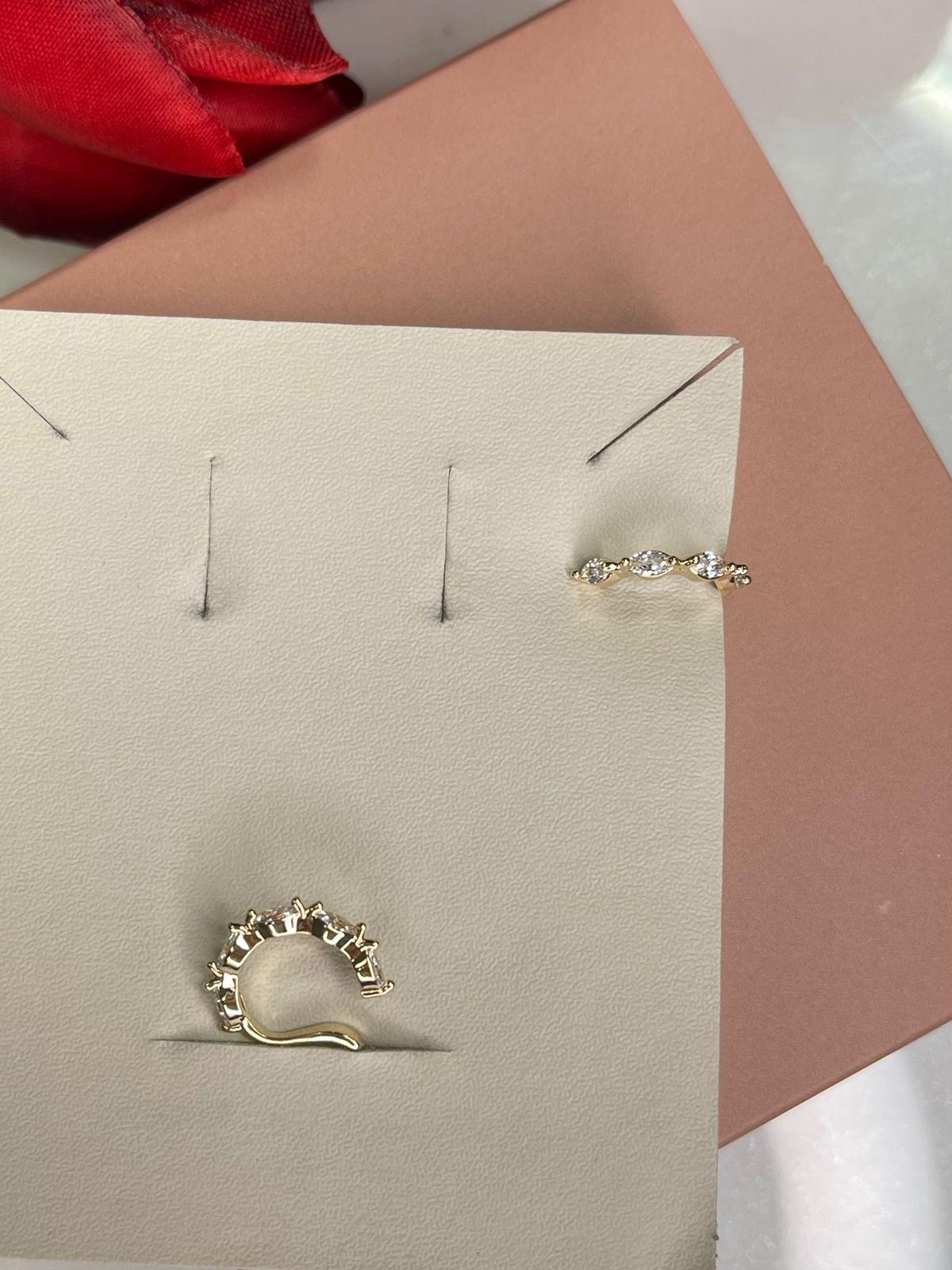 PIERCING FAKE BANHO OURO
