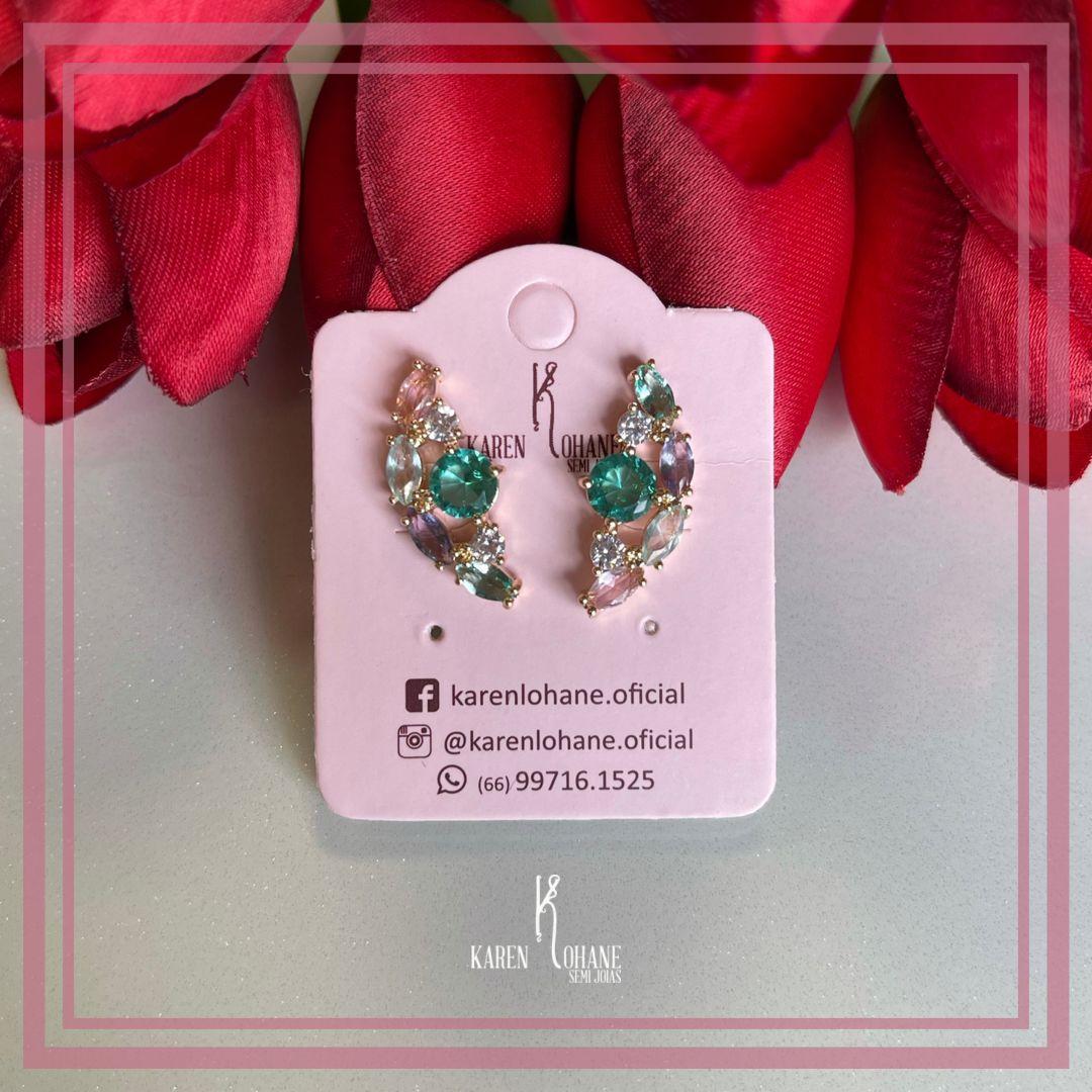 BRINCO LEQUE CRYSTAL
