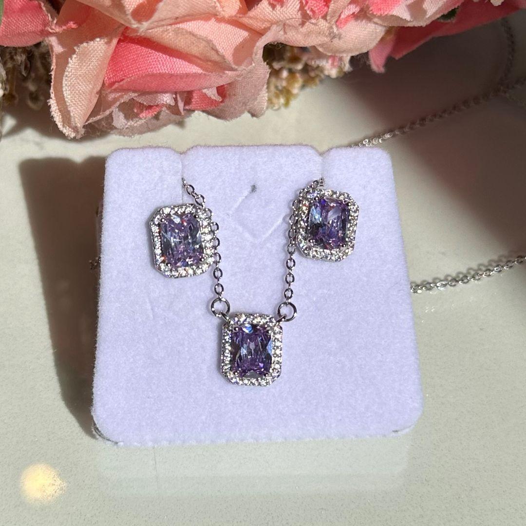 CONJUNTO RETANGULAR CRISTAL  JOY